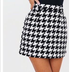 LORNA LUXE IN THE STYLE SIZE 8 HOUNDSTOOTH SKIRT
